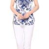short sleeve silk women top