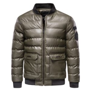 Men’s Cotton Padded Bomber Jacket