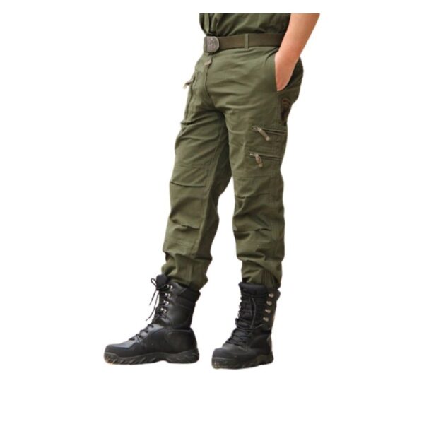 dark green cargo pants