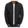black puffer jacket