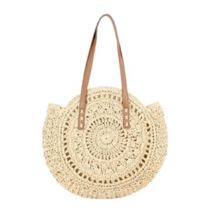 Hand Woven Bohemian Round Shoulder Bag