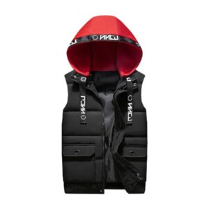 Sleeveless Hooded Unisex Vest