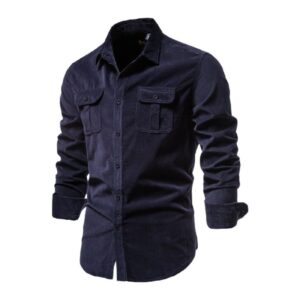 100% Cotton Men Corduroy Shirt