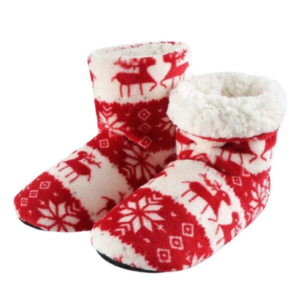 slipper socks red