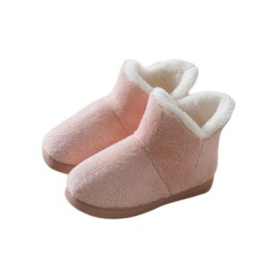 Unisex Plush Slip-On Faux Fur Slippers