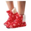 slippers socks red