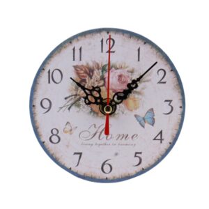 Vintage Style Wood Wall Clock