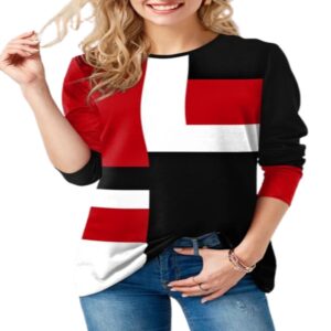 Women’s Color Block Blouse