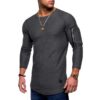 fitness top grey
