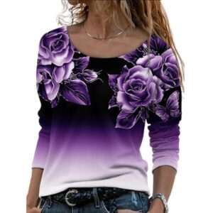 Women’s Vintage Floral Blouse