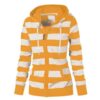 zip up hoodie for women yellow
