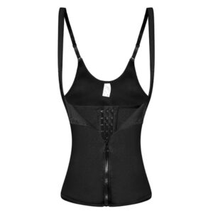 Body Shaper Slimming Waist Trainer Corset with Adjustable Hooks and Zipper
