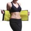 belly fat burning belt black