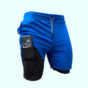 2 in 1 Men Fitness Shorts