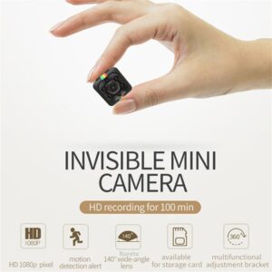 Mini HD Camera with 1080P Night Vision Sensor