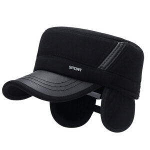 Cotton Peak Hat with Earflaps