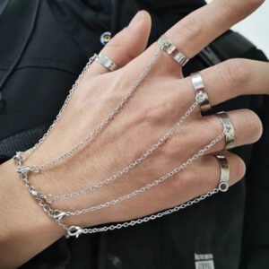 Punk Chain Wrist Bracelet