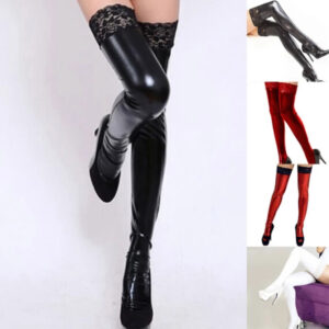 Latex Thigh High Stockings