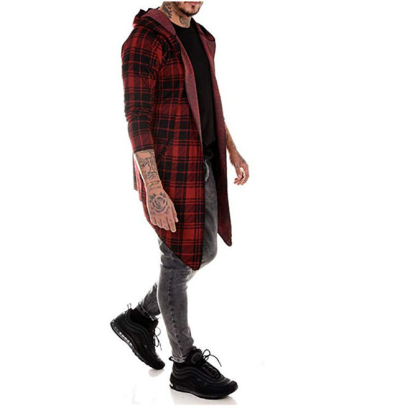 k8qhlxkf plaid cardigan red 2