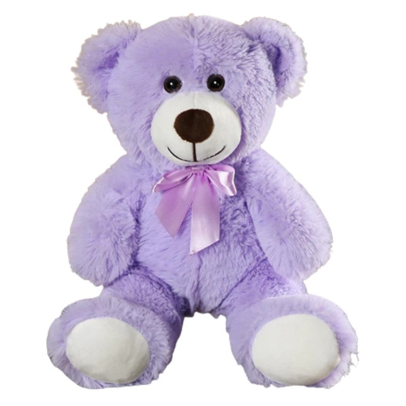 teddy bear purple