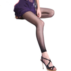 Women Seamless Thin Elastic Footless Tights