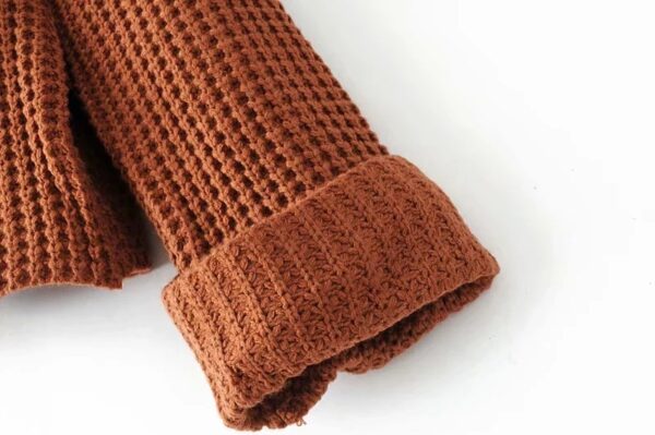 Women Ribbed Sweater - Image 4