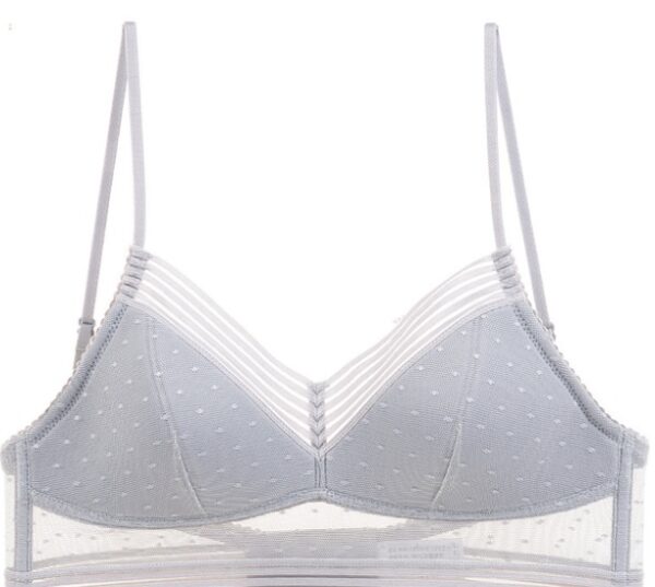 Backless Seamless Thin Lace Invisible Bralette - Image 7