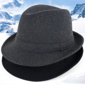 Men Woolen Jazz Hat