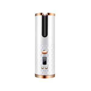 Usb Rechargeable Automatic Ceramic Hair Curler with LCD Display