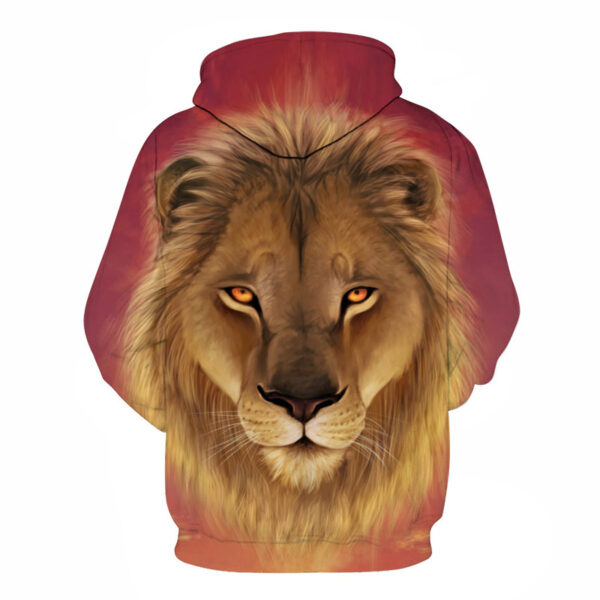 3D Lion Hoodie - Image 2
