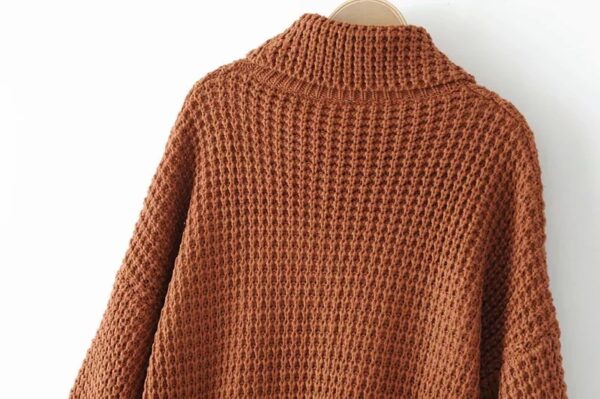 Women Ribbed Sweater - Image 9