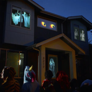 USB Rechargeable LED Light Display Window Projector