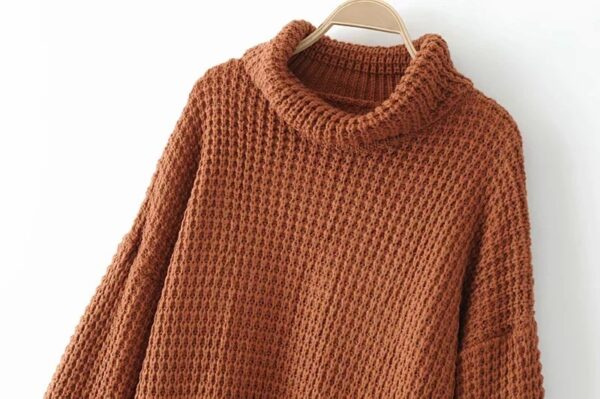 Women Ribbed Sweater - Image 10