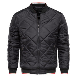 Men’s Stand Collar Cotton Padded Jacket