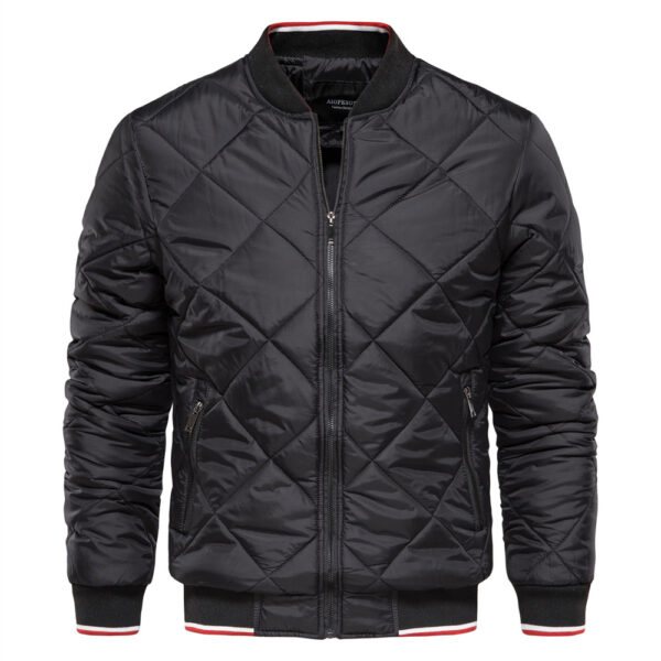 Men's Stand Collar Cotton Padded Jacket