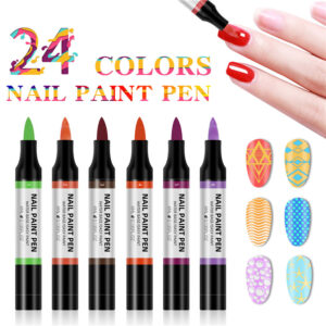 3D Water Based Tasteless Nail Polish Pen