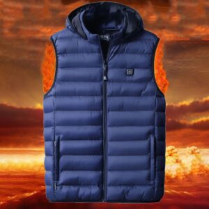 Men’s Cotton Heated Down Vest