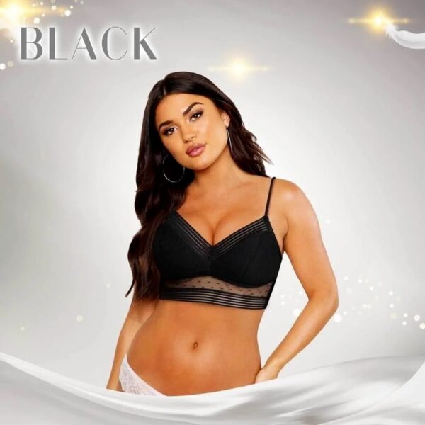 Backless Seamless Thin Lace Invisible Bralette - Image 3