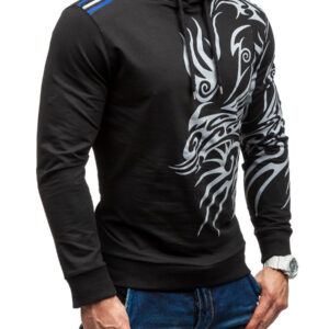 Dragon Print Hoodie