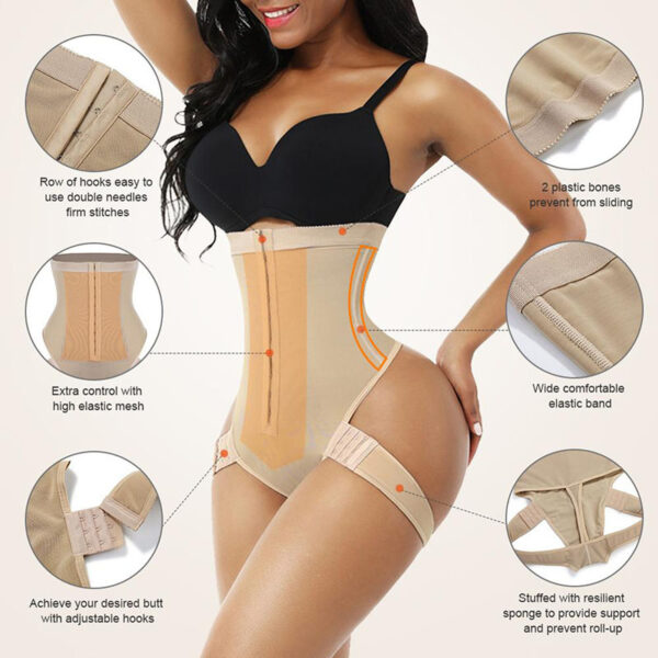 Seamless Shapewear Butt Lifter Briefs - Image 4