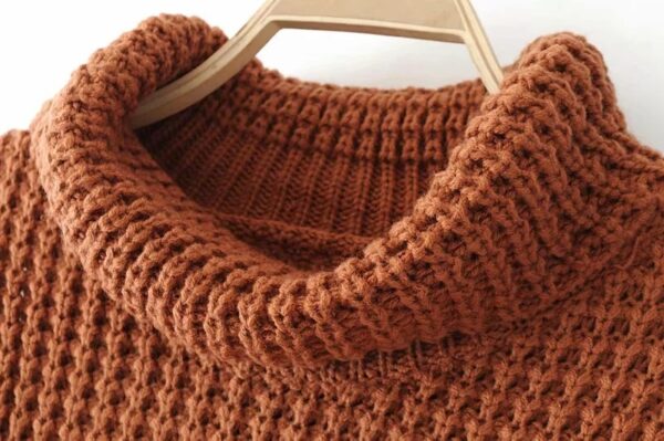 Women Ribbed Sweater - Image 8