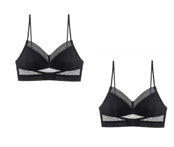 Backless Seamless Thin Lace Invisible Bralette - Image 10