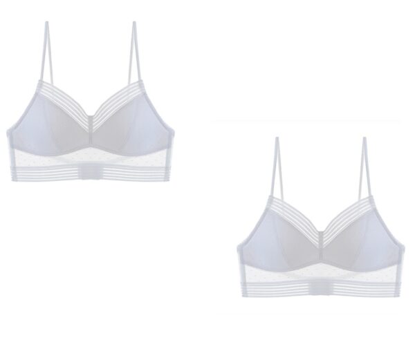 Backless Seamless Thin Lace Invisible Bralette - Image 9