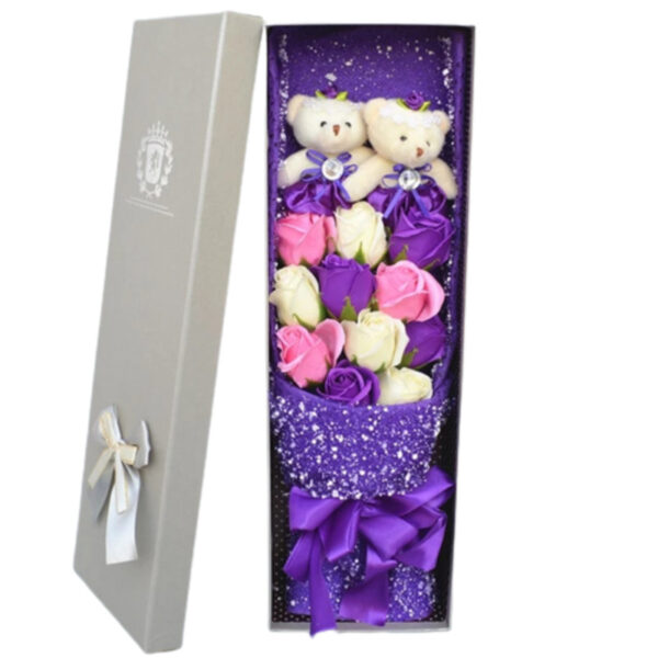 bears and roses multi color
