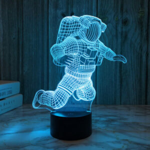3D Small Astronaut Night Light