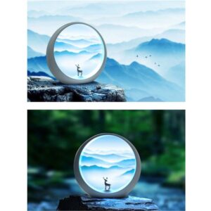 Creative Atmosphere Hidden Moon Light