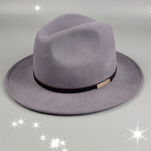 British Style Wool Fedora Hat