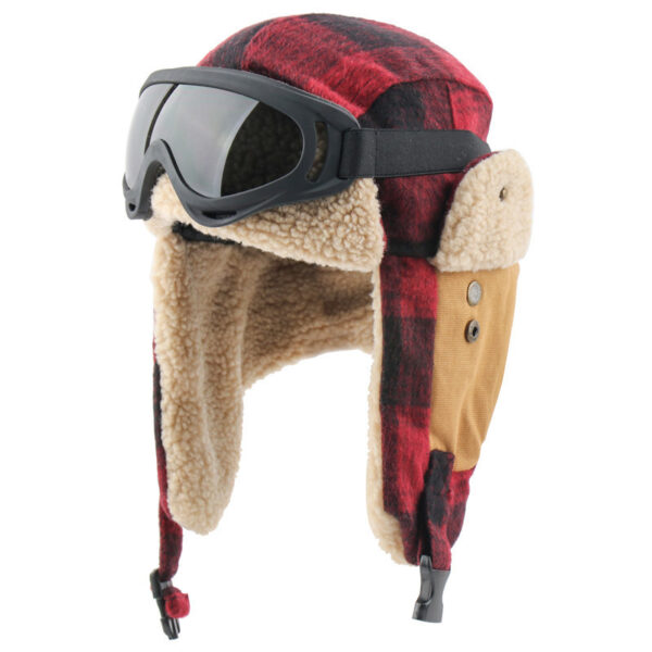 Thickened Windproof Bomber Hat with Earflaps - Image 6