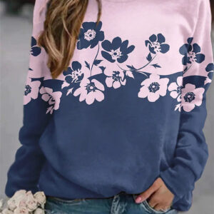 Women Floral Pullover
