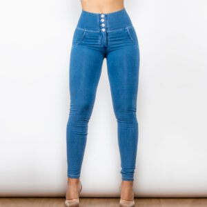 High Waist Push Up Butt Lifting Jeans